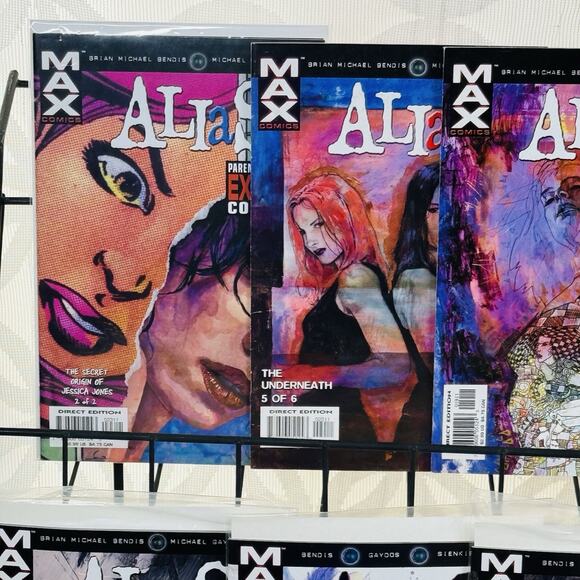 Alias 3 5-10 18-20 23 Lot (Jessica Jones) Bendis/Gaydos Marvel Max Comics - Picture 4 of 7